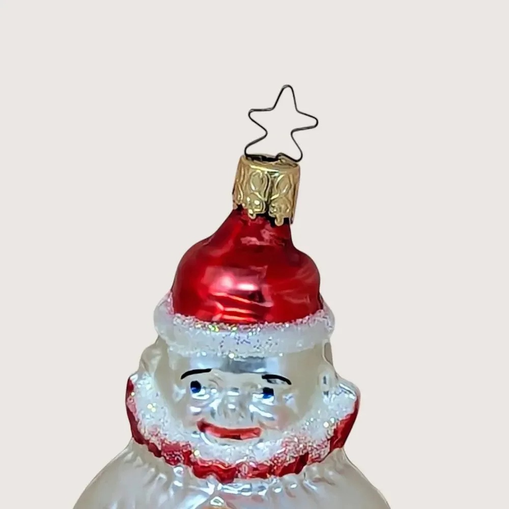 Vintage Inge Glas Blown Glass 500,000 Clown Ornament